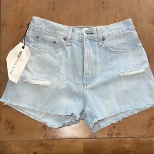Rag & Bone Women's Light Blue Denim Shorts